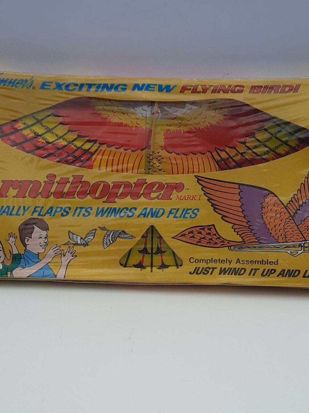 1960s Retro Kenner's Flying Bird Ornithopter 5400 Sealed Vintage Wind Up